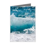 Waves Mini Greeting Card Left