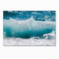 Waves Postcards 5  X 7  (pkg Of 10) by nateshop