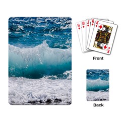 Waves Playing Cards Single Design (rectangle) by nateshop