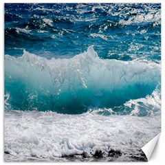 Waves Canvas 20  X 20  by nateshop