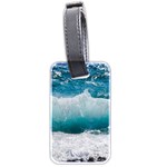 Waves Luggage Tag (two sides) Front