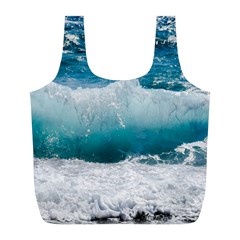 Waves Full Print Recycle Bag (l) by nateshop