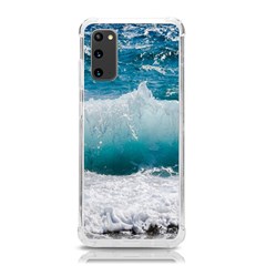 Waves Samsung Galaxy S20 6 2 Inch Tpu Uv Case by nateshop