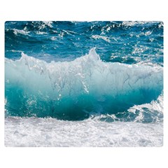 Waves Premium Plush Fleece Blanket (medium) by nateshop