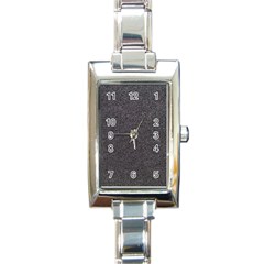 Texture-jeans Rectangle Italian Charm Watch by nateshop