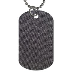 Texture-jeans Dog Tag (Two Sides)