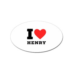 I Love Henry Sticker (oval) by ilovewhateva