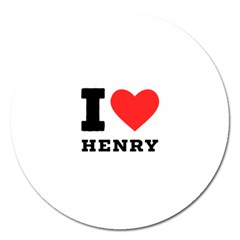 I Love Henry Magnet 5  (round) by ilovewhateva