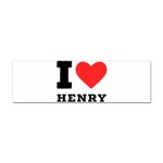 I love henry Sticker Bumper (10 pack) Front