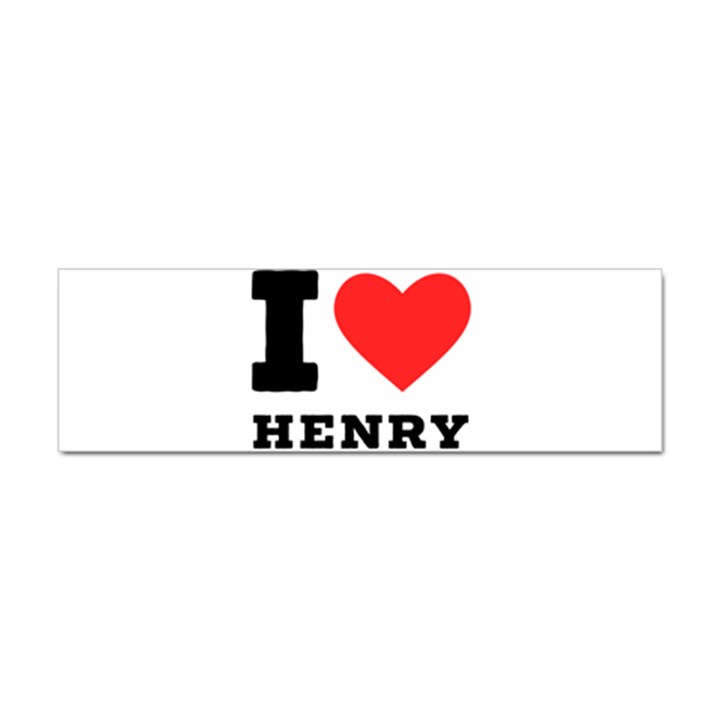 I love henry Sticker Bumper (10 pack)