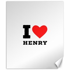 I Love Henry Canvas 20  X 24  by ilovewhateva