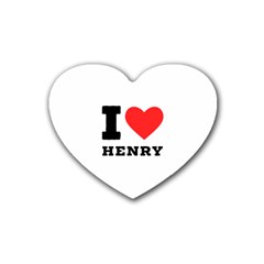 I Love Henry Rubber Coaster (heart) by ilovewhateva