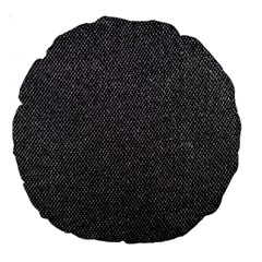 Texture-jeans Large 18  Premium Round Cushions