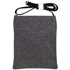 Texture-jeans Shoulder Sling Bag