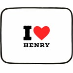 I love henry Two Sides Fleece Blanket (Mini) 35 x27  Blanket Front