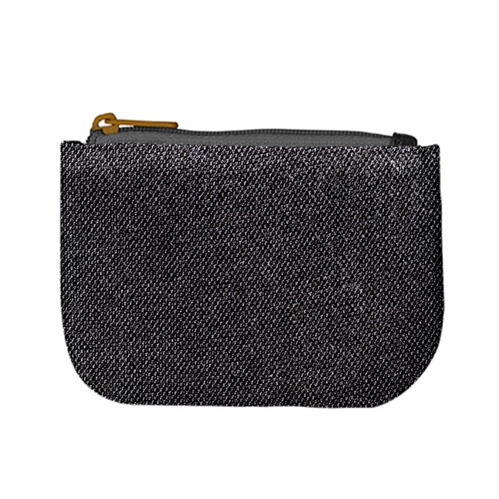 Texture-jeans Mini Coin Purse