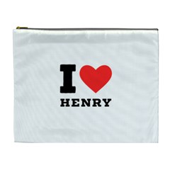 I Love Henry Cosmetic Bag (xl) by ilovewhateva