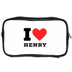 I Love Henry Toiletries Bag (one Side) by ilovewhateva