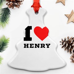 I Love Henry Ornament (christmas Tree)  by ilovewhateva