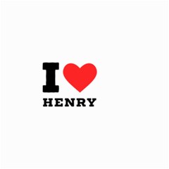 I Love Henry Small Garden Flag (two Sides) by ilovewhateva