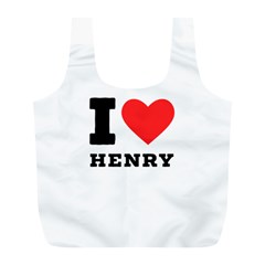 I Love Henry Full Print Recycle Bag (l) by ilovewhateva