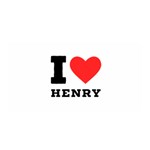 I love henry Satin Wrap 35  x 70  Front