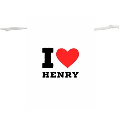 I Love Henry Lightweight Drawstring Pouch (xl) by ilovewhateva