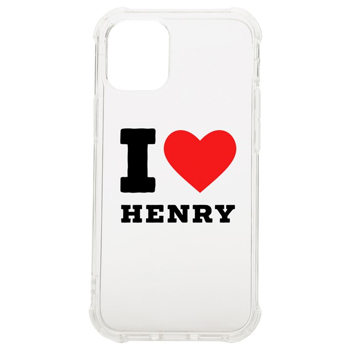 I love henry iPhone 12 mini TPU UV Print Case	