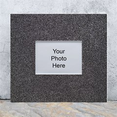 Texture-jeans White Wall Photo Frame 5  X 7 