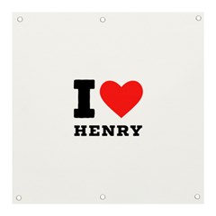 I Love Henry Banner And Sign 3  X 3  by ilovewhateva