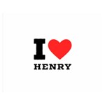 I love henry Premium Plush Fleece Blanket (Medium) 60 x50  Blanket Front