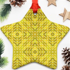 Tile Star Ornament (two Sides) by nateshop