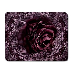 Rose Mandala Small Mousepad by MRNStudios