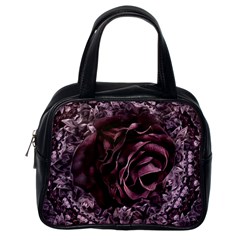 Rose Mandala Classic Handbag (one Side) by MRNStudios