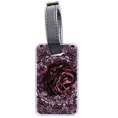 Rose Mandala Luggage Tag (two Sides) by MRNStudios