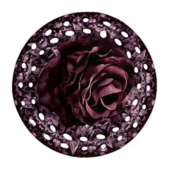 Rose Mandala Ornament (round Filigree) by MRNStudios