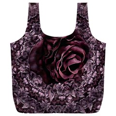 Rose Mandala Full Print Recycle Bag (xxl) by MRNStudios