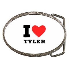 I Love Tyler Belt Buckles by ilovewhateva