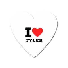 I Love Tyler Heart Magnet by ilovewhateva