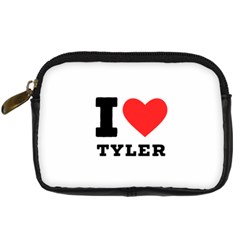 I Love Tyler Digital Camera Leather Case by ilovewhateva