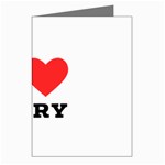 I love gary Greeting Cards (Pkg of 8) Left