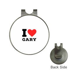 I Love Gary Hat Clips With Golf Markers by ilovewhateva