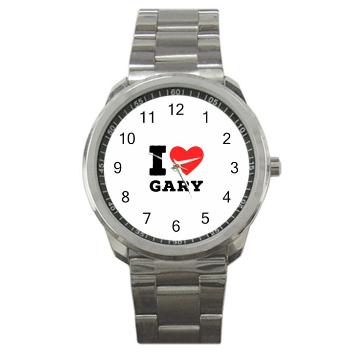 I love gary Sport Metal Watch