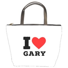 I Love Gary Bucket Bag by ilovewhateva