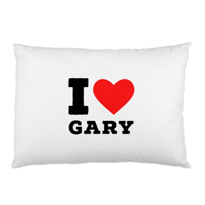 I love gary Pillow Case (Two Sides)