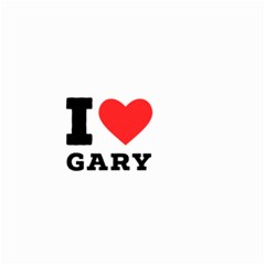 I Love Gary Small Garden Flag (two Sides)