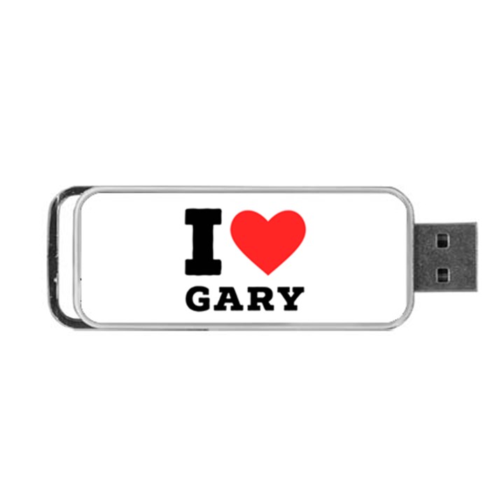 I love gary Portable USB Flash (Two Sides)