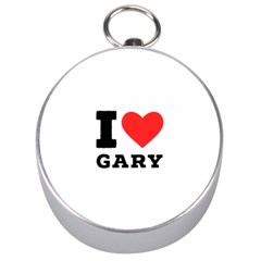 I Love Gary Silver Compasses by ilovewhateva