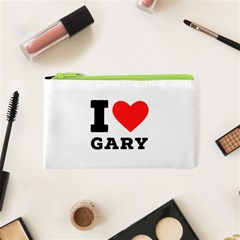 I Love Gary Cosmetic Bag (xs) by ilovewhateva