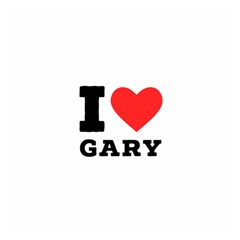 I Love Gary Wooden Puzzle Square by ilovewhateva